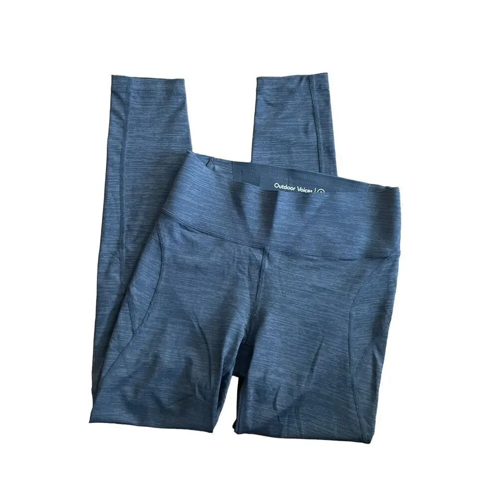 Outdoor Voices‎ dark gray women’s athletic leggings sz S